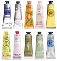 L'OCCITANE 假日 10 件套护手霜 Soiree 礼品套装,1 克拉