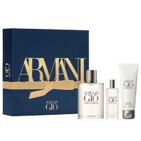 送礼佳品、cdf会员购：GIORGIO ARMANI 阿玛尼 寄情男士香水限定套装（EDT香水 100ml+15ml+沐浴露75ml）