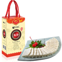 强新 温州冷冻正品鮸鱼鱼饼1000g 内含8包125g小包 礼盒装
