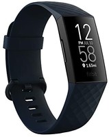 Fitbit Charge4 搭載GPS的健身追蹤器FB417BKNV 01.Charge4本體 06.Storm Blue/Black