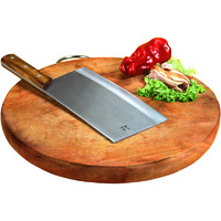 铁匠世家切菜刀 厨师专业专用切片刀手工锻打厨房不锈钢厨刀刀具