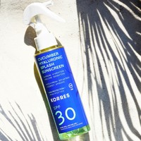 KORRES黄瓜透明质酸SPF30防晒喷雾150ml