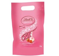 Lindt 瑞士蓮 Lindor軟心系列 草莓牛奶巧克力球 1kg