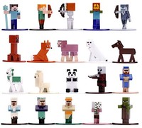 Jada Toys Minecraft 20 件装1.6 英寸压铸收藏人偶
