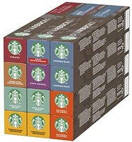 STARBUCKS 星巴克 Nespresso 多种风味咖啡胶囊，10粒，8种口味（共120粒）