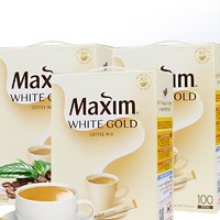 Maxim 麦馨 白金奶香三合一速溶咖啡 100条*3盒 *3件