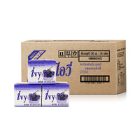 爱谊（Ivy）泰国原装进口酸奶饮品蓝莓味180ml*24盒 成人儿童酸乳酪饮品 *3件