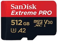 SanDisk 閃迪 Extreme Pro 512 GB Rescue Pro Deluxe 170 MB / s Class 10，UHS-I，U3，V30