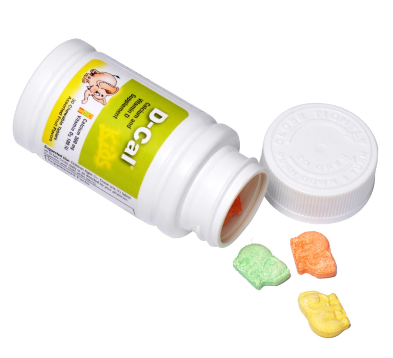 D-Cal 迪巧 儿童钙片 30粒*2瓶