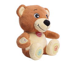 Larkpad乐客派毛绒故事机智能娃娃玩具早教机学习机 棕色熊