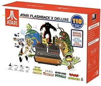 雅达利Atari Flashback X 豪华复古控制台 120 内置游戏 - 2 个有线控制器 - 高清 HDMI - 即插即用