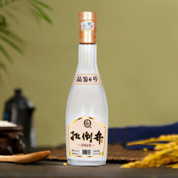 品鉴6号单瓶500ml 浓香型纯粮食酒 光瓶自饮口粮酒 简装白酒 单瓶