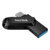SanDisk 閃迪 高速至尊酷柔系列 SDDDC3-256G-Z46 USB 3.1 U盤 黑色 256GB USB-A/Type-C雙口