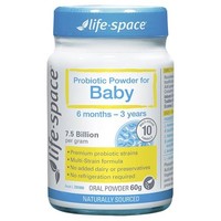 【限时特价】Life Space 婴儿益生菌粉 60g（6月-3岁） (调节肠胃/增强免疫力)