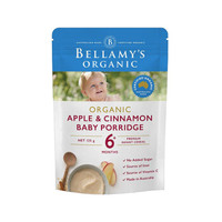 苏宁SUPER会员、限新人：Bellamy’s 贝拉米 宝宝苹果肉桂有机米粉 6个月以上 125g/袋 *2件