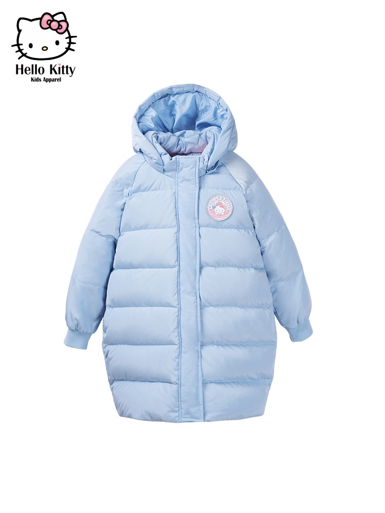 Hello Kitty 凯蒂猫 儿童中长款羽绒服