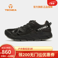 TECNICA泰尼卡山地越野跑鞋跑户外运动徒步鞋登山越野跑鞋 男款：002黑色 40(UK6.5)