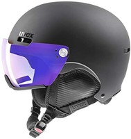 Uvex 中性滑雪頭盔 Erwachsene, hlmt 500 visor V Skihelm