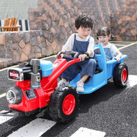贝多奇儿童拖拉机玩具车可坐人儿童电动车四轮可坐儿童电动汽车