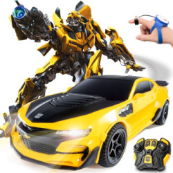 transformers变形金刚大黄蜂双遥控版声控感应变形