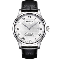 TISSOT 天梭 力洛克系列 釘紋表盤男士機械手表