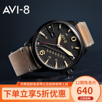 AVI-8进口英国品牌飞行员战斗机军光带日历男表男士腕表抖音同款 AV-4055-04（夜光针）