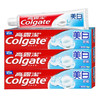 Colgate 高露潔 牙膏草本含氟全面防蛀亮白清新口氣冰爽薄荷正140克×3只