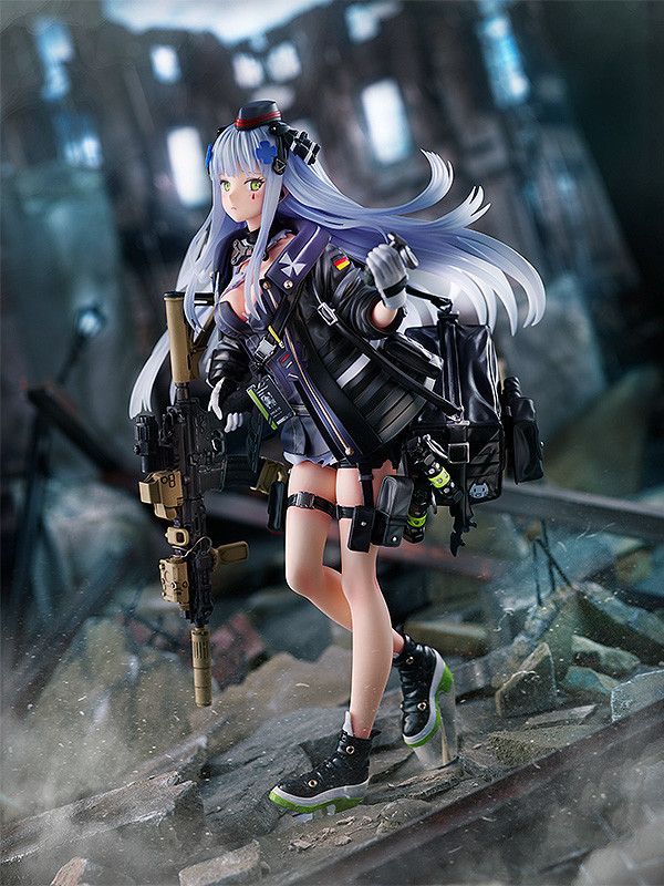 少女前线hk416立绘,少女前线hk416 《少女前线》hk416 mod3 重伤ver.1/7手办