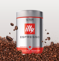 illy 意利 中度烘焙 经典浓缩咖啡粉 250g*3