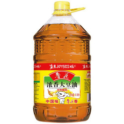 鲁花 食用油 浓香大豆油6.18l 非转基因