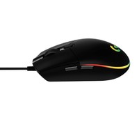 logitech 罗技 G102 二代 有线鼠标 8000DPI RGB 黑色