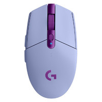 PLUS會員：logitech 羅技 G304 2.4G LIGHTSPEED 無線鼠標 12000DPI 紫色