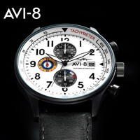AVI-8英国品牌空军表石英手表男飞行员手表潮牌手表时尚男表防水航空手表AV-4011系列 AV-4011-0B手表