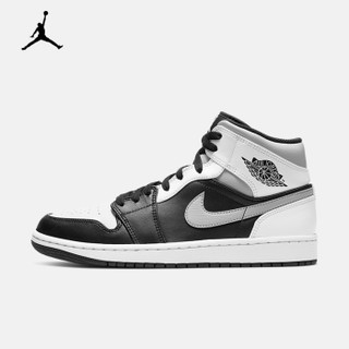 AirJordan1,airjordan1芝加哥 nike 耐克 air jordan 1 mid 554724 男款运动鞋 黑色 42