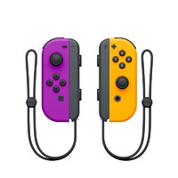 Nintendo 任天堂 海外版 Joy-con 游戲手柄 電光紫&電光橙