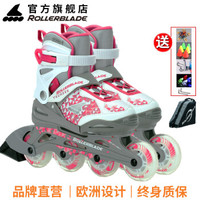 Rollerblade溜冰鞋儿童轮滑鞋男女可调码旱冰鞋全套装直排轮 Thunder XCG L四轮（36-40码） *2件