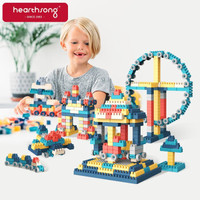 哈尚（Hearthsong）积木玩具拼装 520颗粒城堡积木 幼儿男女孩生日礼物 *6件