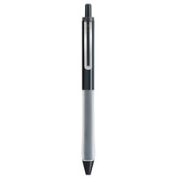 点石指间温柔速干按动全针管中性笔黑蓝红签字笔水性笔学生用0.5mm考试笔简约黑色笔办公DS-0137 黑杆(黑色0.5mm)