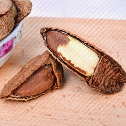 新货富硒坚果巴西鲍鱼果新疆沙漠果盐焗散装净重零食干果200g