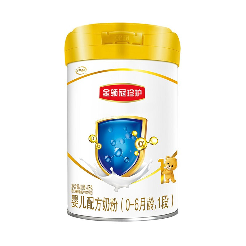 金领冠 珍护系列 婴儿奶粉 国产版 1段 405g