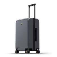 LEVEL8 地平線8號 行李箱旅行拉桿箱20英寸男女商務登機箱前開蓋萬向輪密碼箱灰色