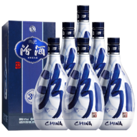 汾酒 青花30 清香型白酒 48度 500ml*6瓶 整箱 禮盒裝 海外版