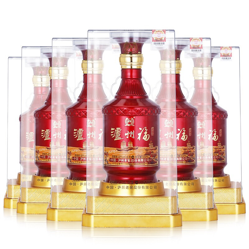 泸州老窖泸州福a642度500ml6瓶