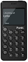 Punkt.MP02 极简主义手机,带 4G LTE,内置BlackBerry Secure,2 英寸屏幕,Micro-SIM,无合同,欧盟版本-黑色
