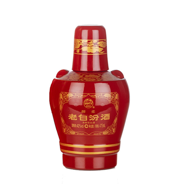 商品汾酒老白汾酒醇柔42vol清香型白酒