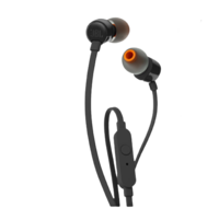 JBL 杰寶 TUNE 110 入耳式耳塞式有線耳機 黑色