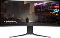 Alienware AW3420DW弧形34英寸WQHD IPS LED 边灯2019显示器 - 月光灯