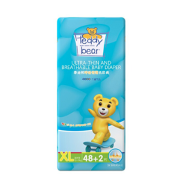teddybear泰迪熊呼吸特薄系列纸尿裤xl482片