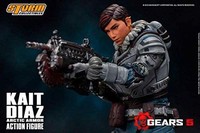 风暴收藏品 1/12 Kait Diaz Gears of War 可动公仔