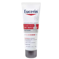 Eucerin Advanced Repair 护足霜-无香料，适用于双脚的乳液，适合非常干燥的皮肤-3盎司（85克）/ 管（3管）